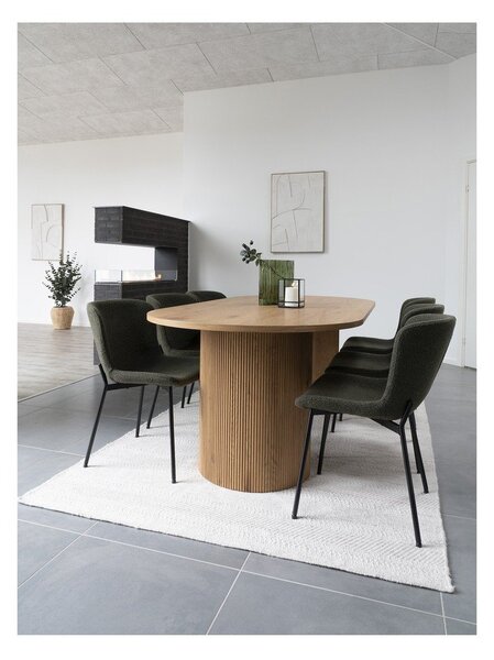 Tavolo da pranzo effetto pioppo 100x210 cm Boavista - House Nordic