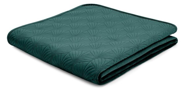 Copriletto trapuntato verde 220x230 cm Art Deco Pearl - Catherine Lansfield