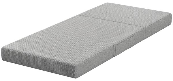 HOMCOM Materasso pieghevole 200x90 cm, spessore 15 cm, fodera lavabile, certificato OEKO-TEX | Aosom Italy