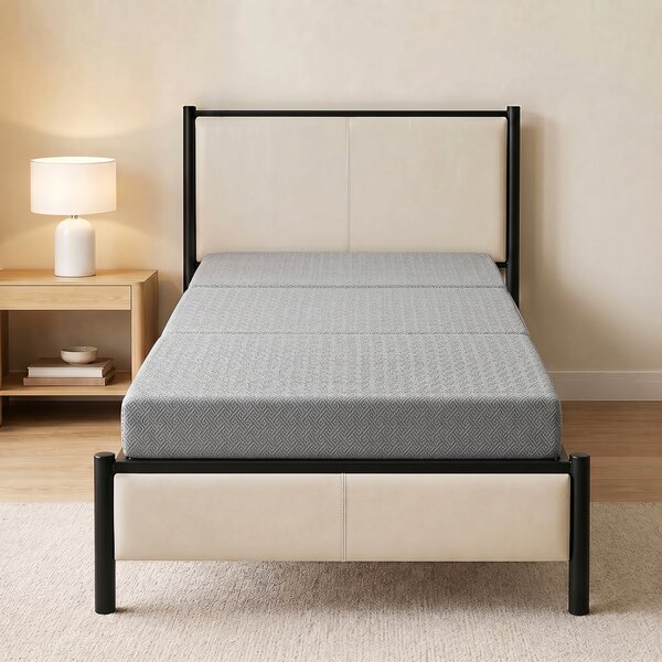 HOMCOM Materasso pieghevole 200x90 cm, spessore 15 cm, fodera lavabile, certificato OEKO-TEX | Aosom Italy