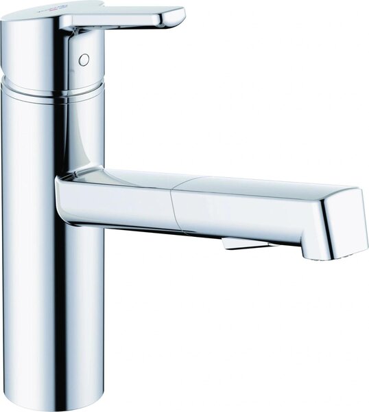 Kludi M3, miscelatore monocomando per lavello, con doccetta, cromato, 1 pz