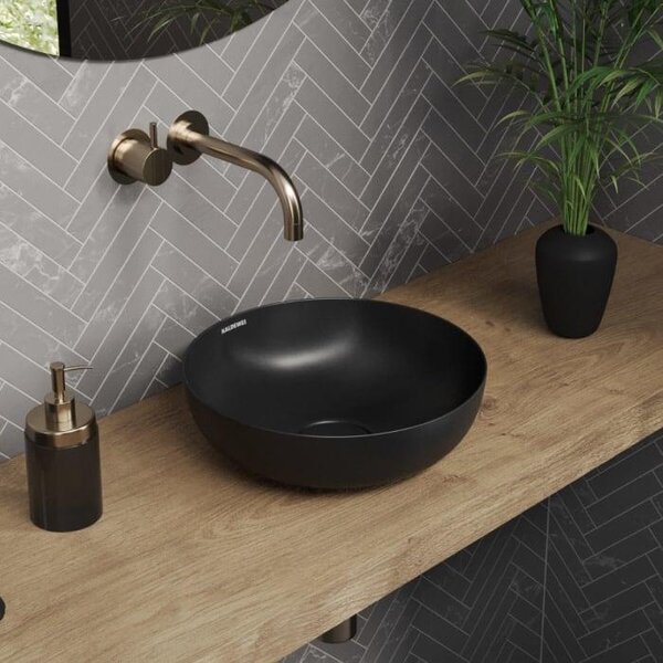 Lavabo da appoggio Kaldewei MIENA, modello 3193, diametro 31 cm