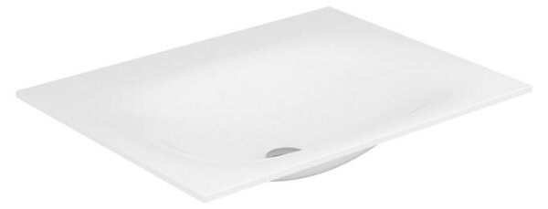 Keuco EDITION 11, lavabo Varicor senza foro per rubinetto, dimensioni: larghezza 35 cm