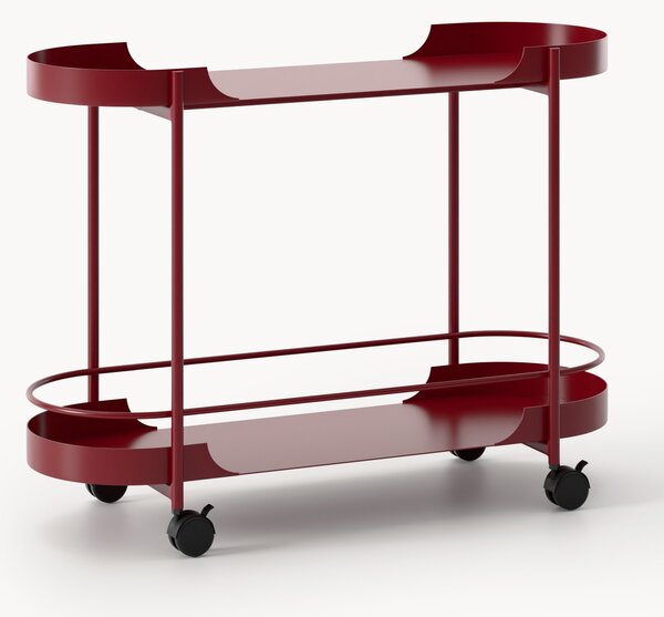 Carrello di servizio in metallo Taru