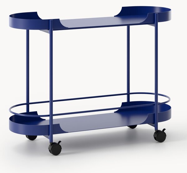 Carrello di servizio in metallo Taru