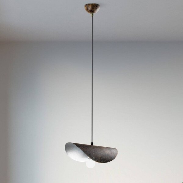 Lampada a sospensione Opviq, dimmerabile, Marrone / Ruggine, Soggiorno / Sala da pranzo, Metallo, Lampada a sospensione