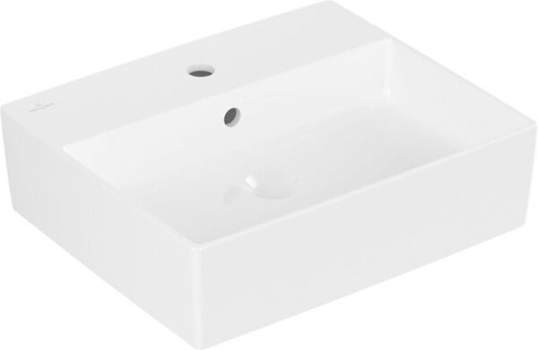 Villeroy & Boch Memento 2.0 lavabo à poser, 1 trou pour robinet, avec trop-plein, poli, 500x420mm, 4A0750R1, 4A0750R1