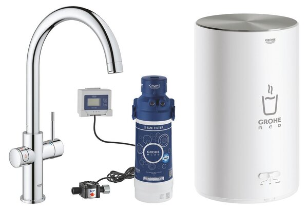CASA39 Grohe Red II Depuratore Acqua Miscelatore lavello cucina canna alta 30083001