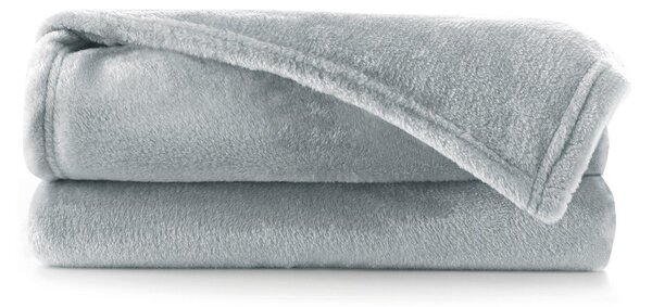 Coperta in microfibra grigio chiaro, 160 x 210 cm Mic - DecoKing