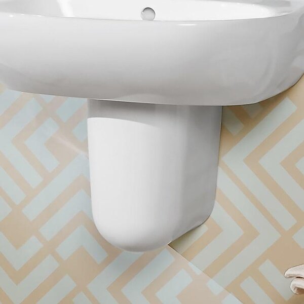 Villeroy & Boch O.novo semicolonna per lavabo bianco 52660001
