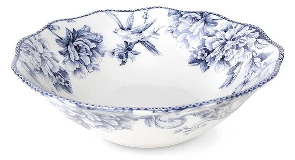 Insalatiera Kensington in porcellana decorata cm 25,5