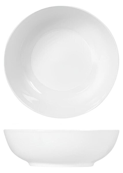 Insalatiera Sweden in porcellana bianca cm 25