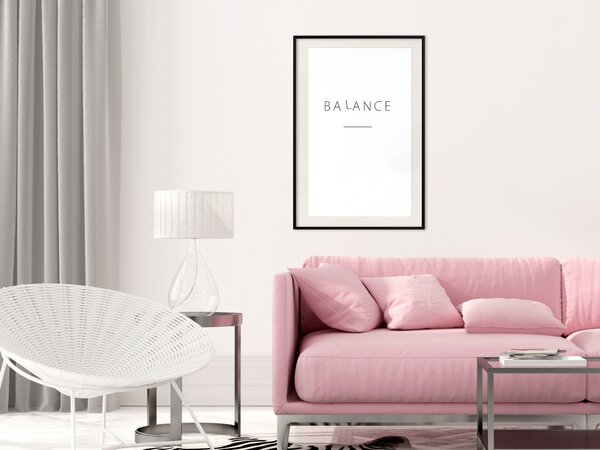 Poster - Seek a Balance, 20x30