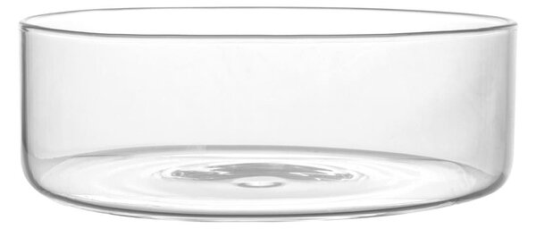 Confezione 2 coppe Nuvola in vetro borosilicato trasparente cm 24x7h