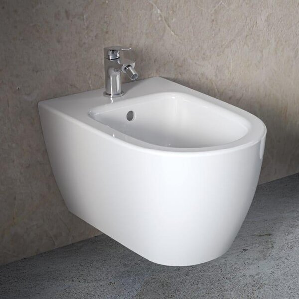 IDEAL STANDARD T568101 Bidet da parete i.life O 345x530x295 mm