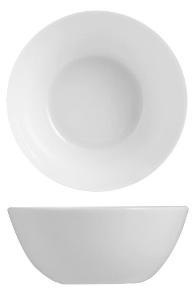Set 6 coppette Coupe in bone china cm 13