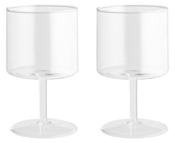 Confezione 2 calici Daylight in vetro borosilicato trasparente cl 23