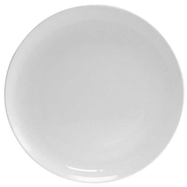 Piatto tondo Coupe in bone china cm 32