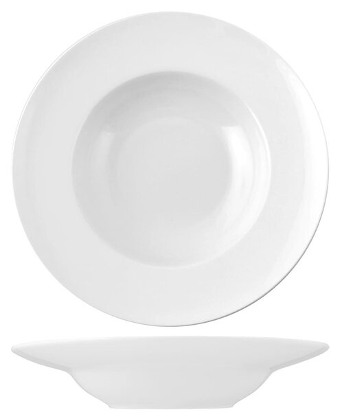 Piatto pasta Ala in bone china 27 cm