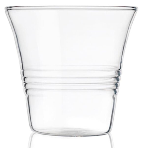 Confezione 4 bicchieri 4You in vetro Borosilicato trasparente 10 cl