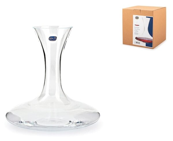 Decanter Sommelier Bohemia in vetro cristallino Lt 1,25