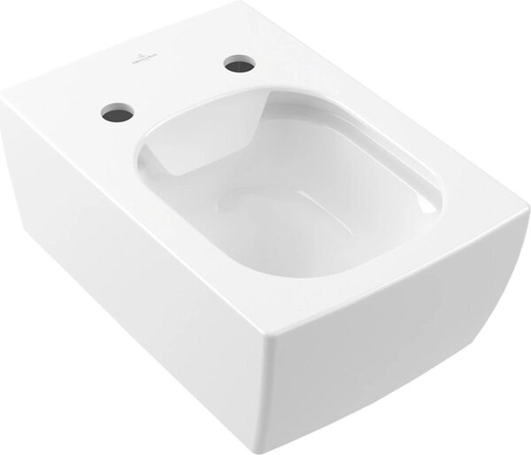 Villeroy & Boch Memento 2.0 WC suspendu à à fond creux, rectangulaire, suspendu, DirectFlush, sortie horizontale, 375x560x345mm, 4633R001, 4633R001