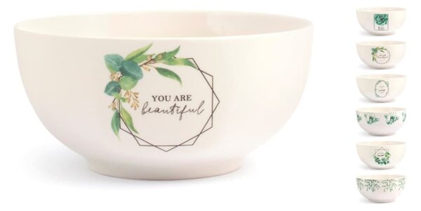 Set 6 scodelle Botanic in new bone china assortite cc 600