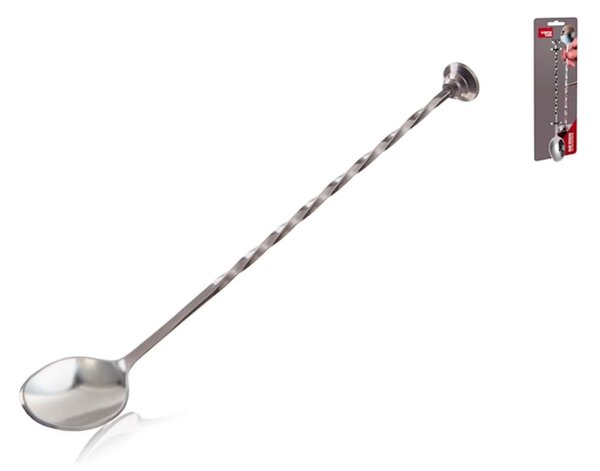 Cucchiaio miscelatore barspoon Vacu Vin in acciaio inox