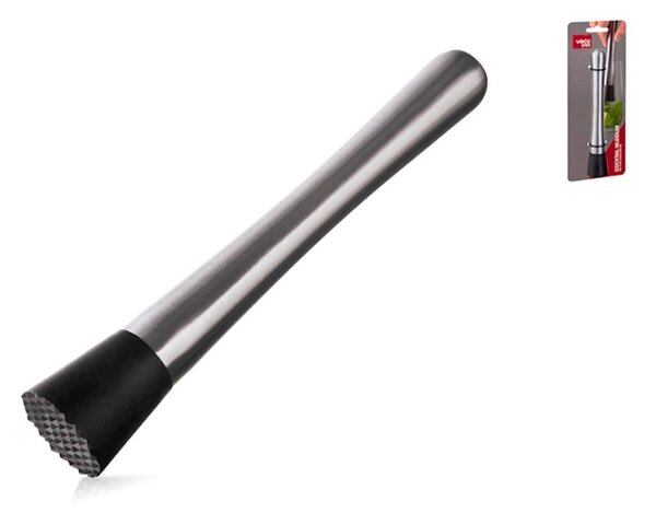 Pestello cocktail Vacu Vin in acciaio inox