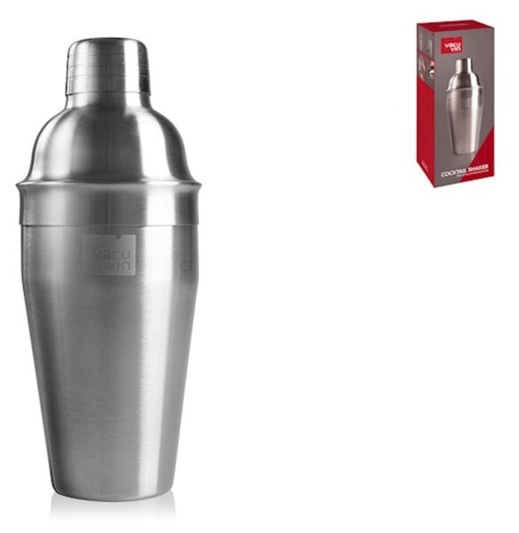 Shaker cocktail Vacu Vin in acciaio inox