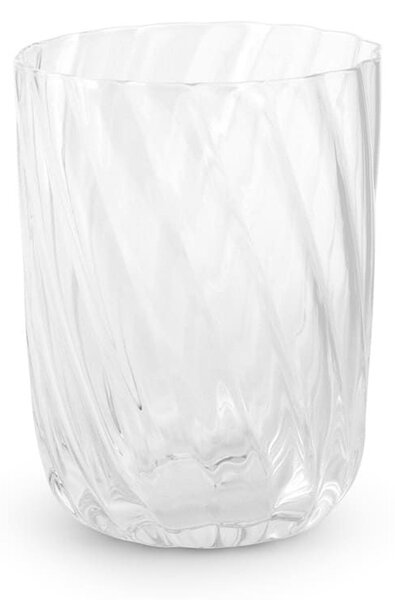 Set 6 bicchieri Torsè in vetro borosilicato trasparente cl 30