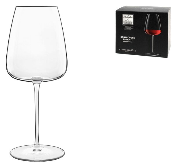 Set 6 calici Meravigliosi in vetro sonoro cl 55