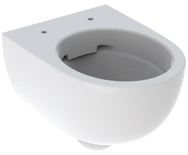 Geberit Renova Compact, WC suspendu, rinçage profond, 500377, saillie réduite, sans rebord, forme fermée, 500.377.01.8, 500.377.01.8