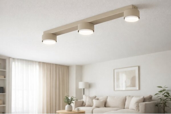 Brilagi - Faretto LED MONO 3xGX53/12W/230V beige