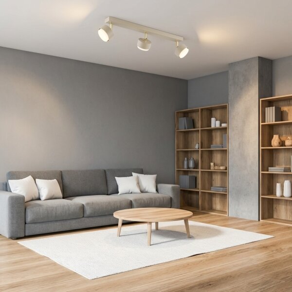 Brilagi - Faretto LED MONO 3xGX53/12W/230V beige