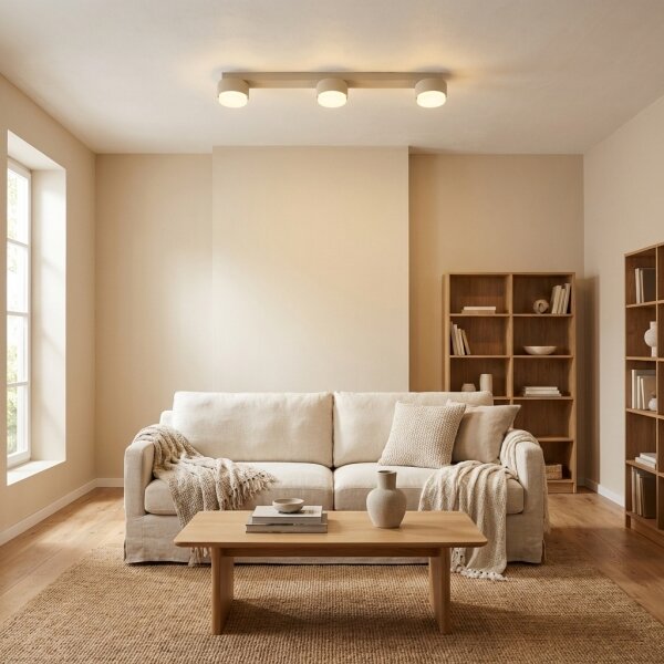 Brilagi - Faretto LED MONO 3xGX53/12W/230V beige