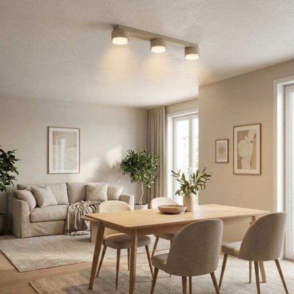 Brilagi - Faretto LED MONO 3xGX53/12W/230V beige