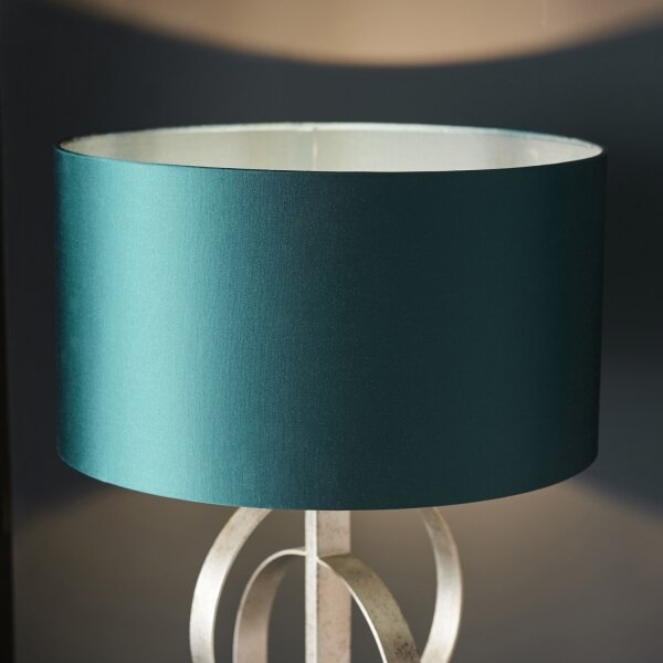 Endon 95225 - Lampada da tavolo 1xE27/10W/230V blu/grigio/nero