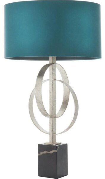 Endon 95225 - Lampada da tavolo 1xE27/10W/230V blu/grigio/nero