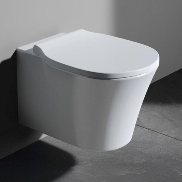 CONNECT AIR, AQUABLADE AquaBlade Pacchetto combinato lavabo sospeso bianco bianco con chiusura soft-closing