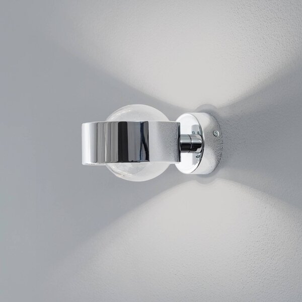 Plafoniera Mado Argon, dimmerabile, Cromo / Argento, Bagno, Metallo, Moderno, Plafoniera