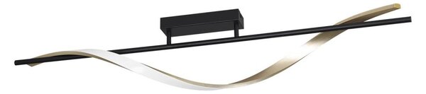Eglo 902134-LED Plafoniera CONAPRATO LED/20W/230V 2700/4000/6500K nero/oro