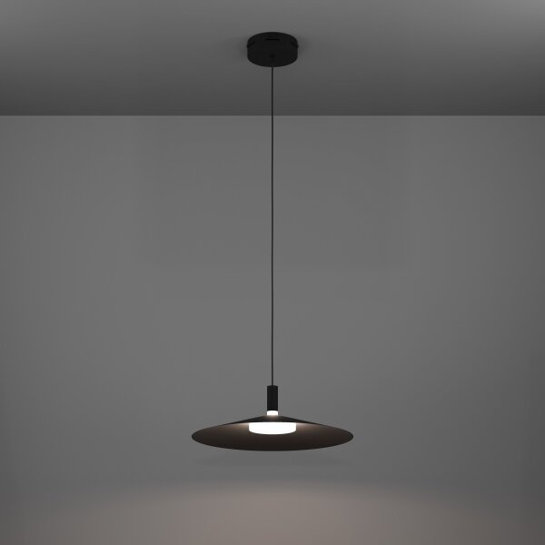 Eglo 902183 - LED RGBW dimmerabile lampada a sospensione su cavo CONOMAVILLA-Z LED/15,5W/230V nero