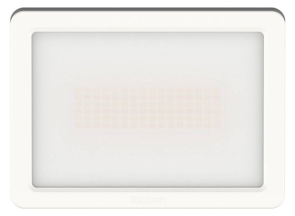 Theben Faretto LED da esterno theLeda B20 dual, bianco, IP65, Bianco / Opale, Alluminio, Lampada LED da esterni