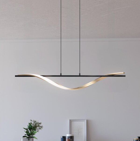 Eglo 902135-LED Lampada a sospensione su cavo CONAPRATO LED/20W/230V 2700/4000/6500K nero/oro