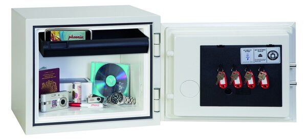 Cassaforte phoenix per la protezione dei documenti TITAN FS1281K, signalweiá
