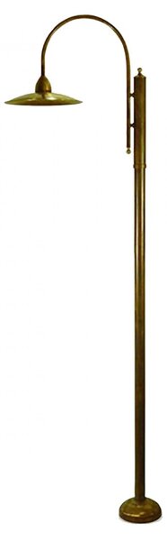 Palo rustico lampadari bartalini crisgo p250 e27 led ottone lampione - Lampadari Bartalini