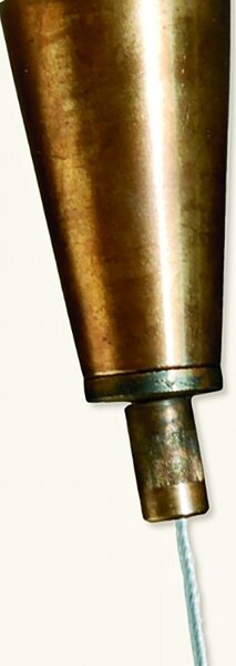 Lampadario rustico lampadari bartalini elisop c2 25 e27 led ottone sospensione - Lampadari Bartalini