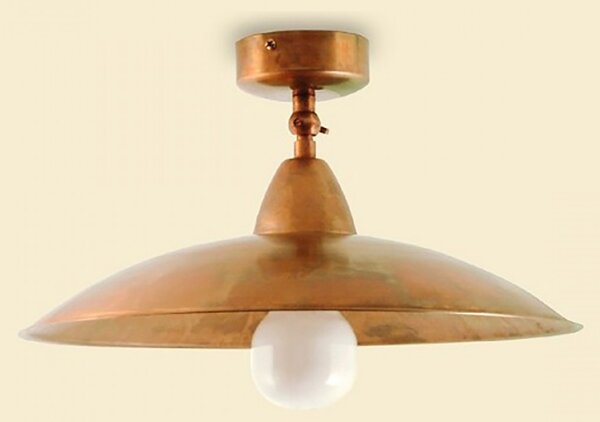 Plafoniera rustica lampadari bartalini elipla pl30 e27 led ottone lampada soffitto - Lampadari Bartalini