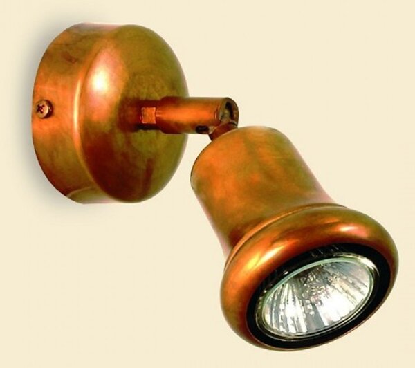 Spot classico lampadari bartalini tilly f1 gu10 led ottone faretto orientabile - Lampadari Bartalini